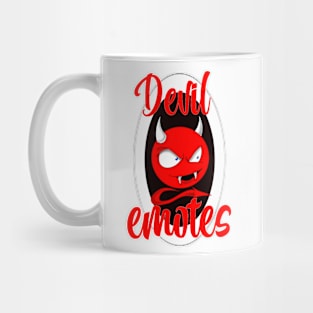 Devil emotes Mug